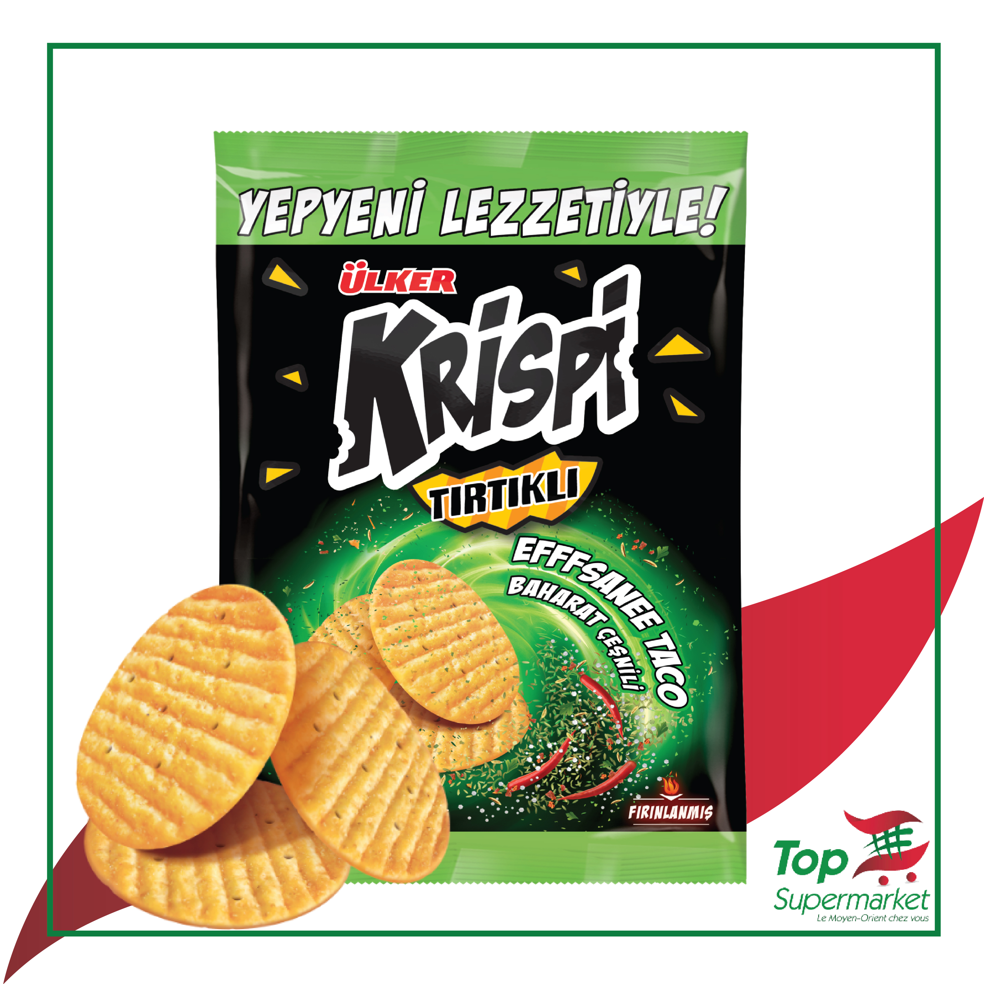 Ulker biscuits Krispi épicés 92gr